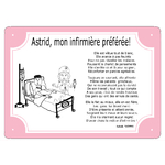 plaque-tour-rose-metier-infirmiere-medical-soignante-hopital-prenom-poeme-texticadeaux-personnaliser-isabellethomas