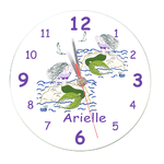 horloge-verre-ronde-sirene-mer-legende-conte-texticadeaux-pendule-montre-heure-cuisine-salon-decoration