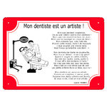 plaque-tour-rouge-metier-dentiste-paramedical-soignant-prenom-poeme-texticadeaux-personnaliser-isabellethomas