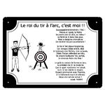 plaque-noir-archer-tir-arc-sport-cible-fleche-poeme-prenom-personnalisable-texticadeaux
