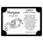 cadre-zodiaque-signe-scorpion-personnaliser-personnalisation-cadre-plaque-texticadeaux