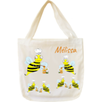 totebag abeille miel sac cabas personnalisation personnalise texticadeaux