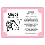 cadre-zodiaque-rose-signe-belier-personnaliser-personnalisation-cadre-plaque-texticadeaux