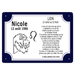 cadre-zodiaque-signe-lion-bleumarine-personnaliser-personnalisation-plaque-texticadeaux