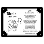 cadre-zodiaque-signe-lion-noir-personnaliser-personnalisation-plaque-texticadeaux