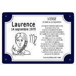 cadre-zodiaque-signe-vierge-bleumarine-personnaliser-personnalisation-plaque-texticadeaux