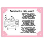 plaque-tour-rose-aidesoignant-hopital--prenom-personnalisation-personnalisable-poeme-thomasisabelle-texticadeaux