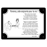 plaque-aidesoignante-tour-noir-hopital-prenom-personnalisation-personnalisable-poeme-thomasisabelle-texticadeaux