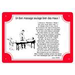 plaque-kinesitherapeute-masseur-soignant-tour-rouge-massages-prenom-poeme-personnalisation-personnalisable-thomasisabelle-texticadeaux