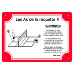 plaque-rouge-badminton-joueurs-raquette-volant-court-filet-sport-poeme-prenom-personnalisable-texticadeaux