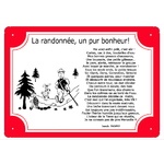 plaque-rouge-randonnee-promenade-marche-nature-poeme-prenom-personnalisable-isabellethomas-texticadeaux