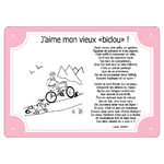plaque-rose-velo-bicyclette-vtt-poeme-prenom-personnalisable-isabellethomas-texticadeaux