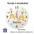 Horloge Kangourou Personnalisable avec un Prénom