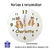 Horloge Marmotte Personnalisable avec un Prénom
