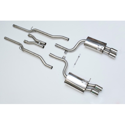 CATBACK MILLTEK non résonné AUDI S4 B7 4.2 V8 quattro 344cv