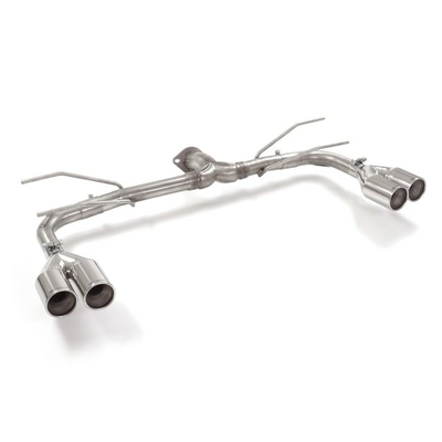 Silencieux final tube duplex Abarth 124 Spider