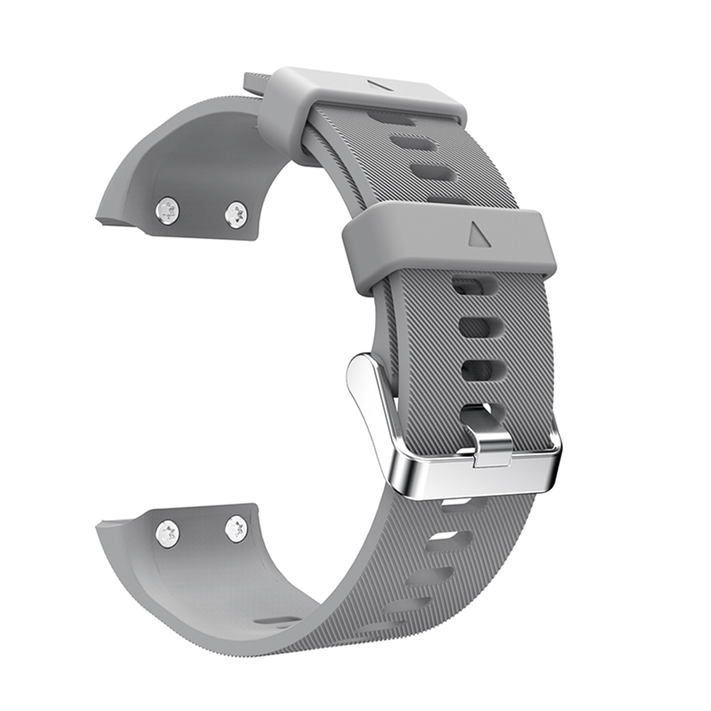 7€79 sur Bracelet en silicone souple pour Garmin Forerunner 35 - Noir -  Montre connectée - Achat & prix