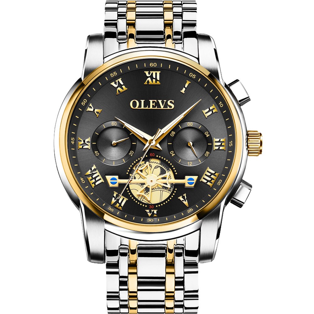 OLEVS-montre-hommes-mode-Tourbillon-chronographe-en-acier-inoxydable-creux-tanche-sport-lumineux-mains-montre-bracelet