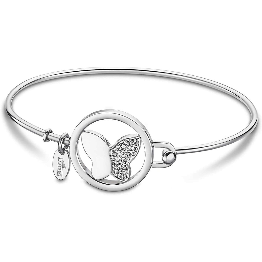 Bracelet en forme de papillon couleur or ou argent doux simple pour femmes