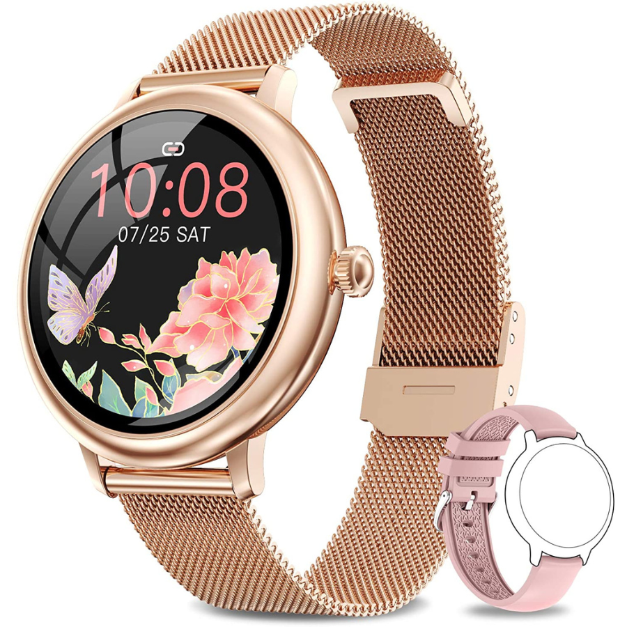 La meilleure smartwatch pour femme avec une fonction féminine : la NAIXUES®  Sport Smartwatch !