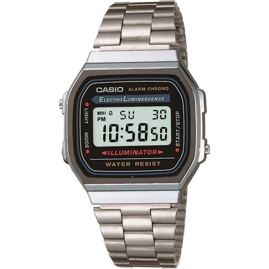 Casio Collection A168WA - Une montre fiable avec bracelet en acier inoxydable