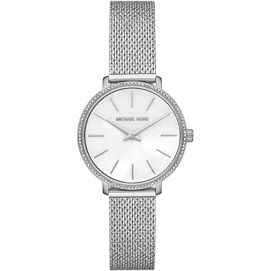 La montre en argenté Michael Kors la plus &quot;PYPER&quot; pour femme