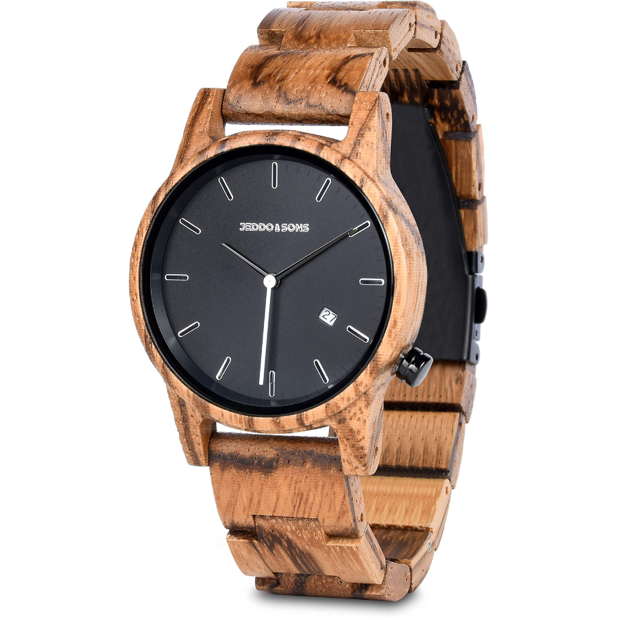 Montre En Bois Jeddo Sons Cologique Et Durable En Bois Naturel