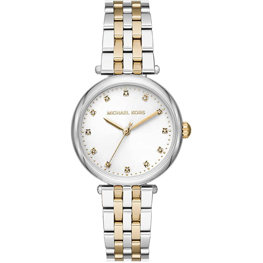 La montre argenté pour femme la plus exclusive au monde : la montre DIAMOND DARCI de Michael Kors