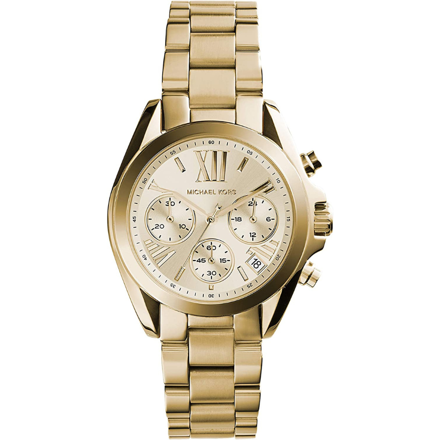 La montre MINI BRADSHAW DORÉ pour femme Michael Kors : une luxueuse pièce d\'art Doré