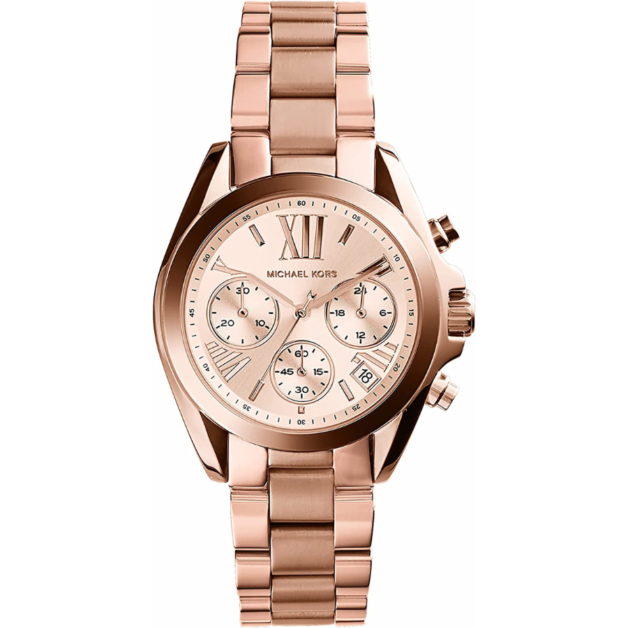 La montre pour femme Michael Kors Mini Bradshaw en or rose : ce qu'il faut savoir
