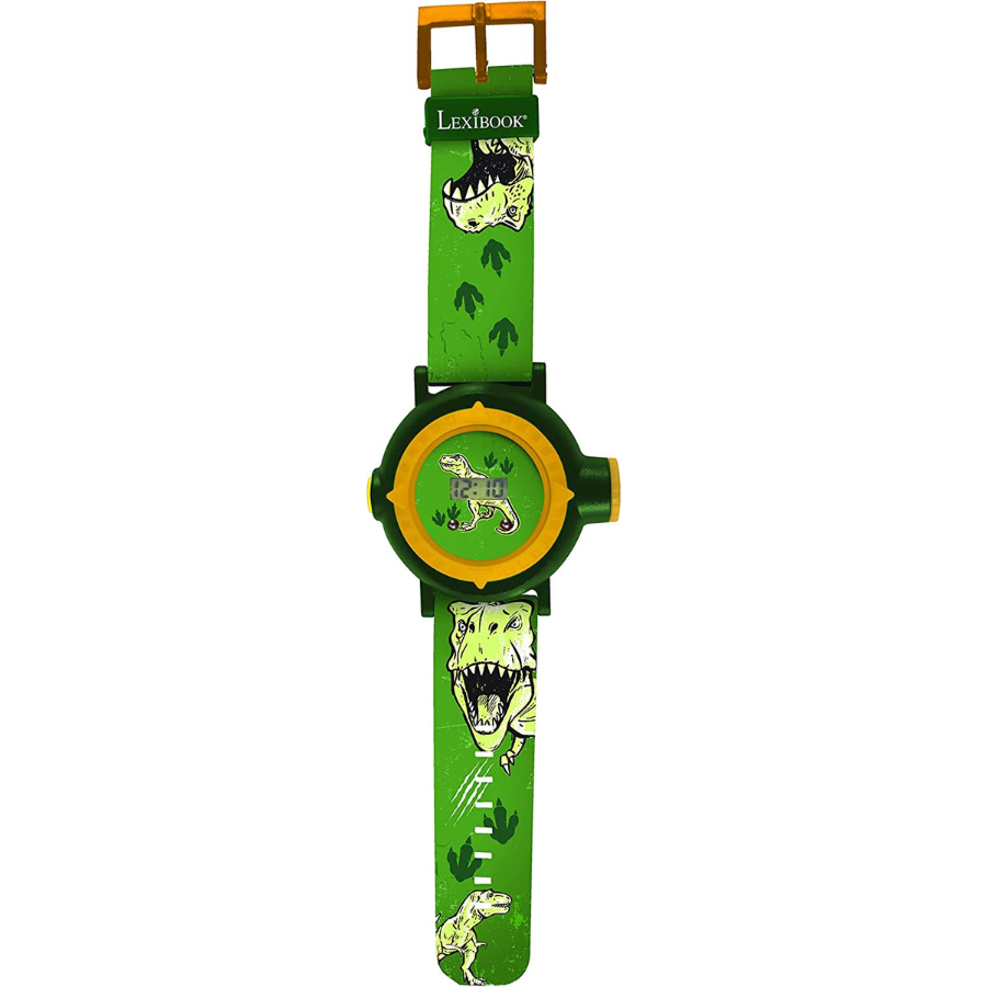 Montre-bracelet Lexibook avec projections de l\'univers Dinosaure : Un cadeau parfait pour vos enfants !