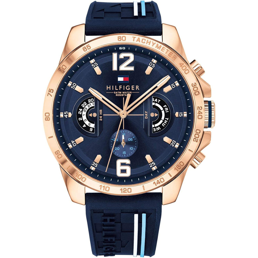 Montre Tommy Hilfiger Bleu Marine 1791474 : la montre la plus élégante et la plus fonctionnelle pour homme