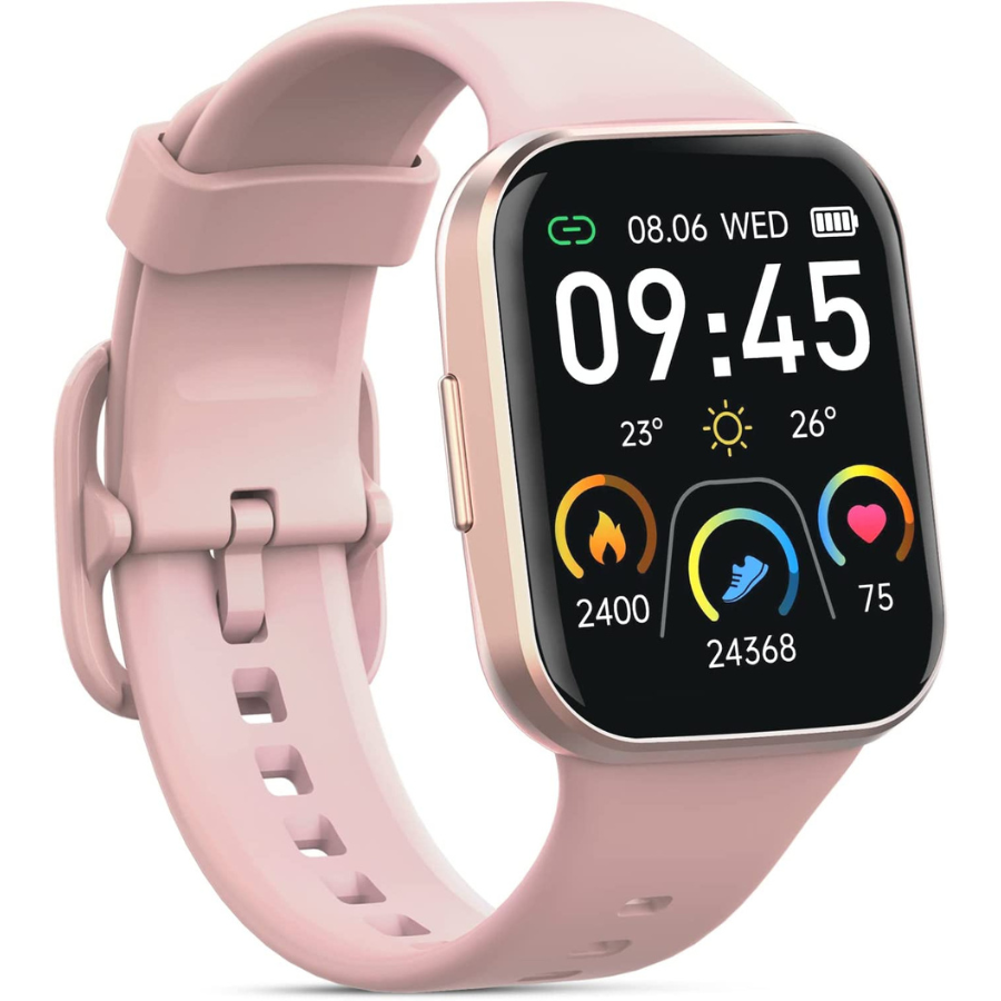 Bougez avec la montre connectée Smartwatch Sport 1,69&quot; pour femmes
