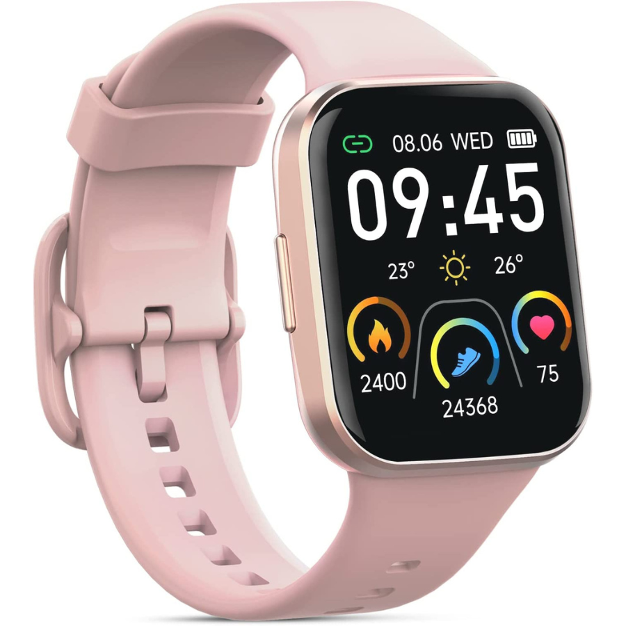 Montre Connectée Femme,1,69 Smartwatch pour Android iOS Podometre