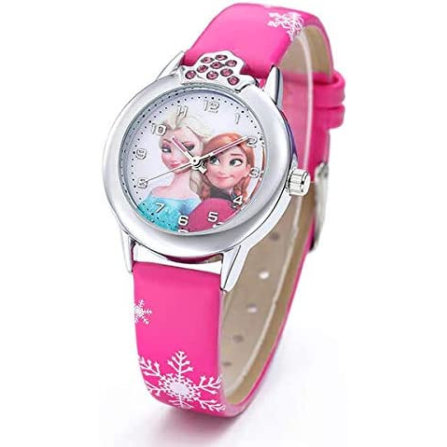 Le cadeau parfait pour votre petite princesse : La montre Reine des Neiges d\'Elsa et Anna