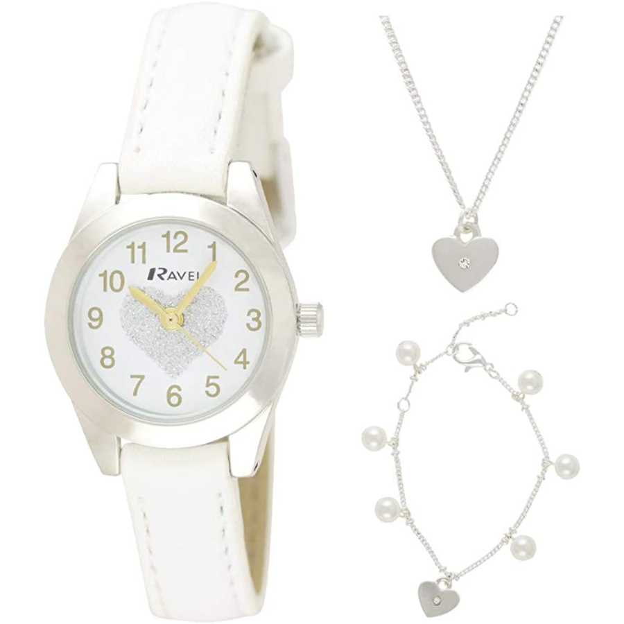 Un cadeau intemporel : la montre pour enfant et la parure de mariée en argent de Little Gems