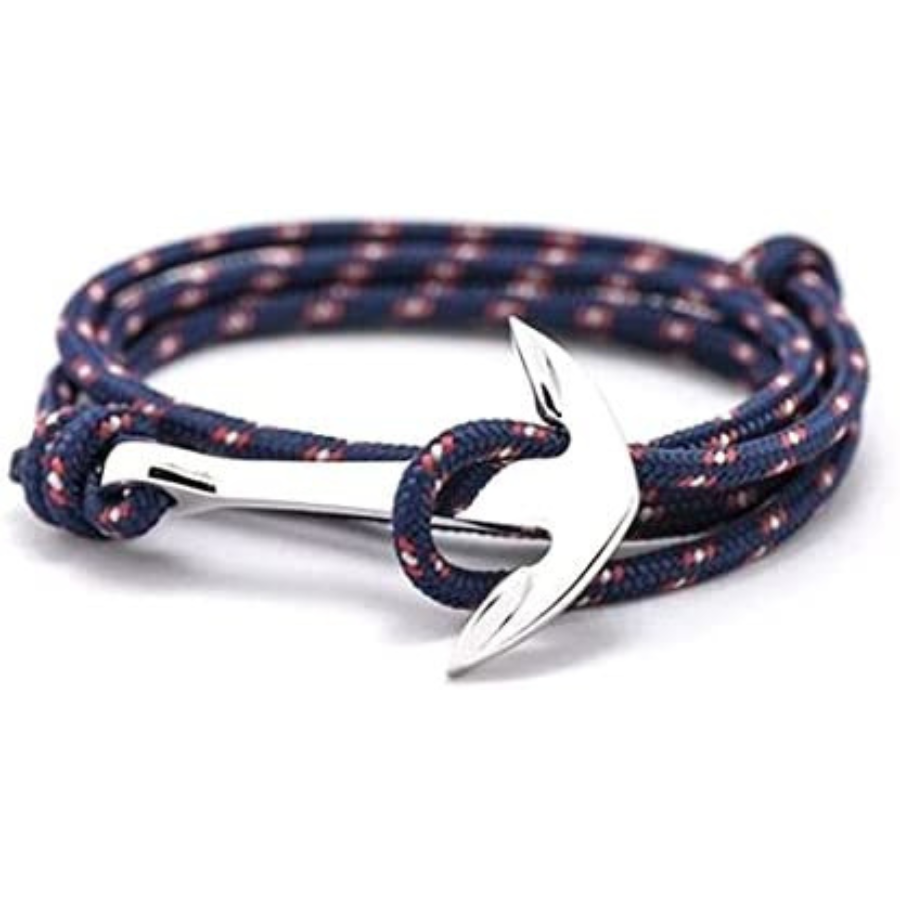 Bracelet corde ancre marine