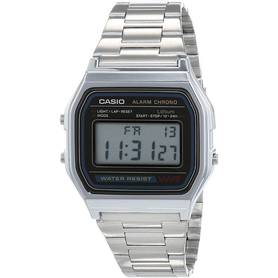 Montre-bracelet Casio A158WEA-1EF pour hommes - un accessoire intemporel