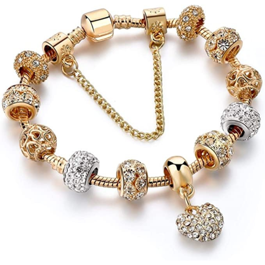 Bracelets de Cœur en Doré : Ajoutez une Touche Romantique à Votre Style