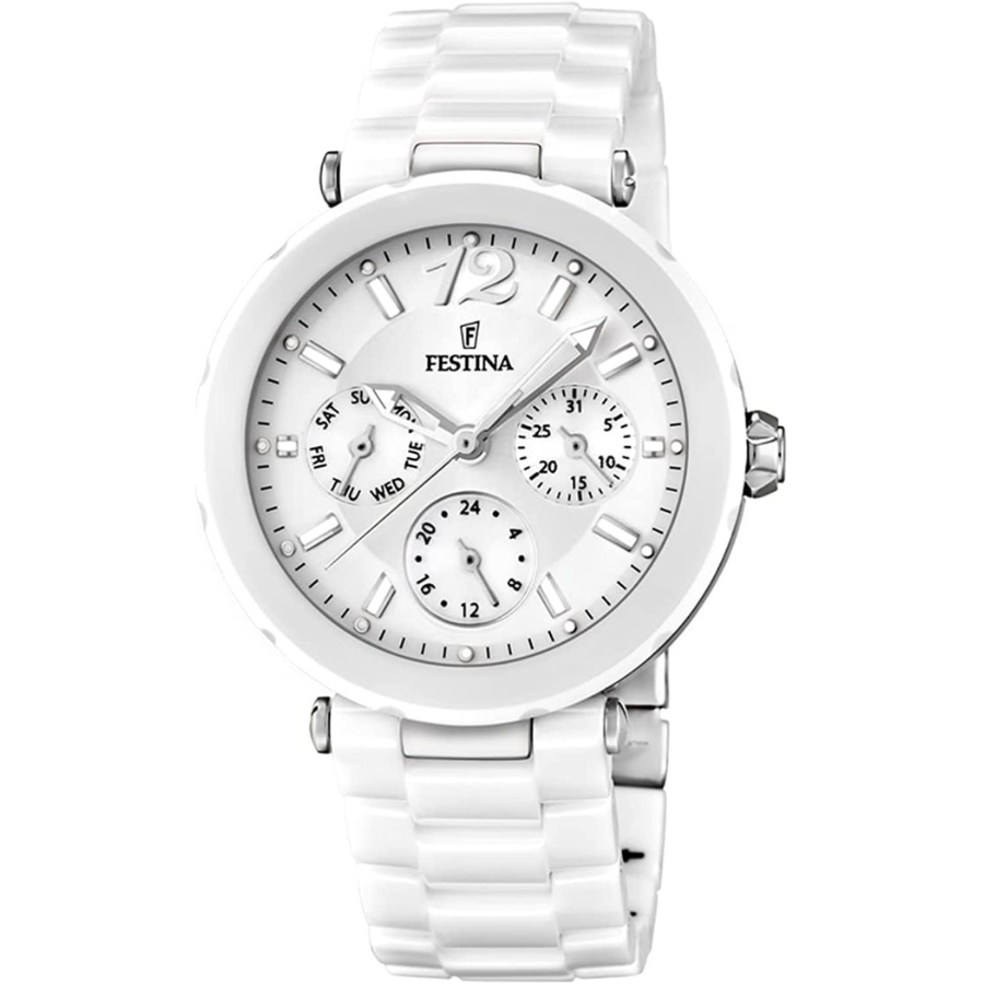 La montre à quartz pour femme Festina F16641-1 : Un look classique pour la femme moderne