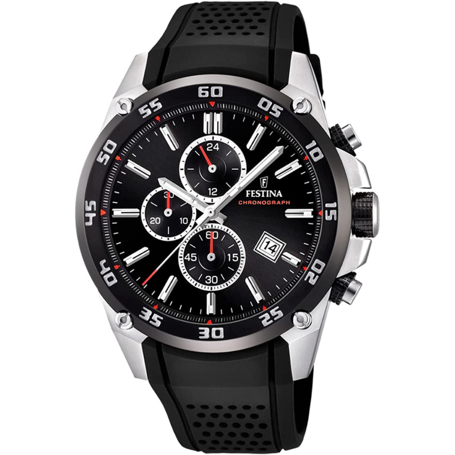 Montre chronographe à quartz pour hommes Festina F20330/5 : Un garde-temps élégant et raffiné