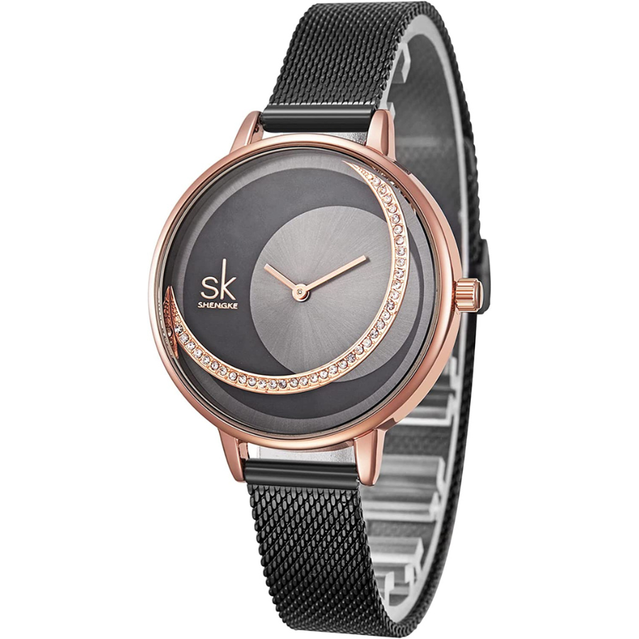 Clastyle Ensemble Montre Bracelet Femme Élégante Montre Femme Or