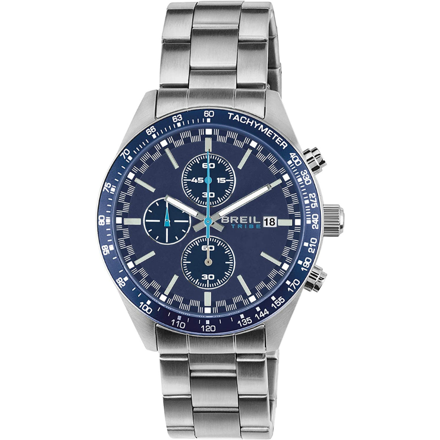 Breil Montre Homme Fast Cadran Bleu avec Bracelet en Acier - Trouvez le design contemporain parfait pour vous