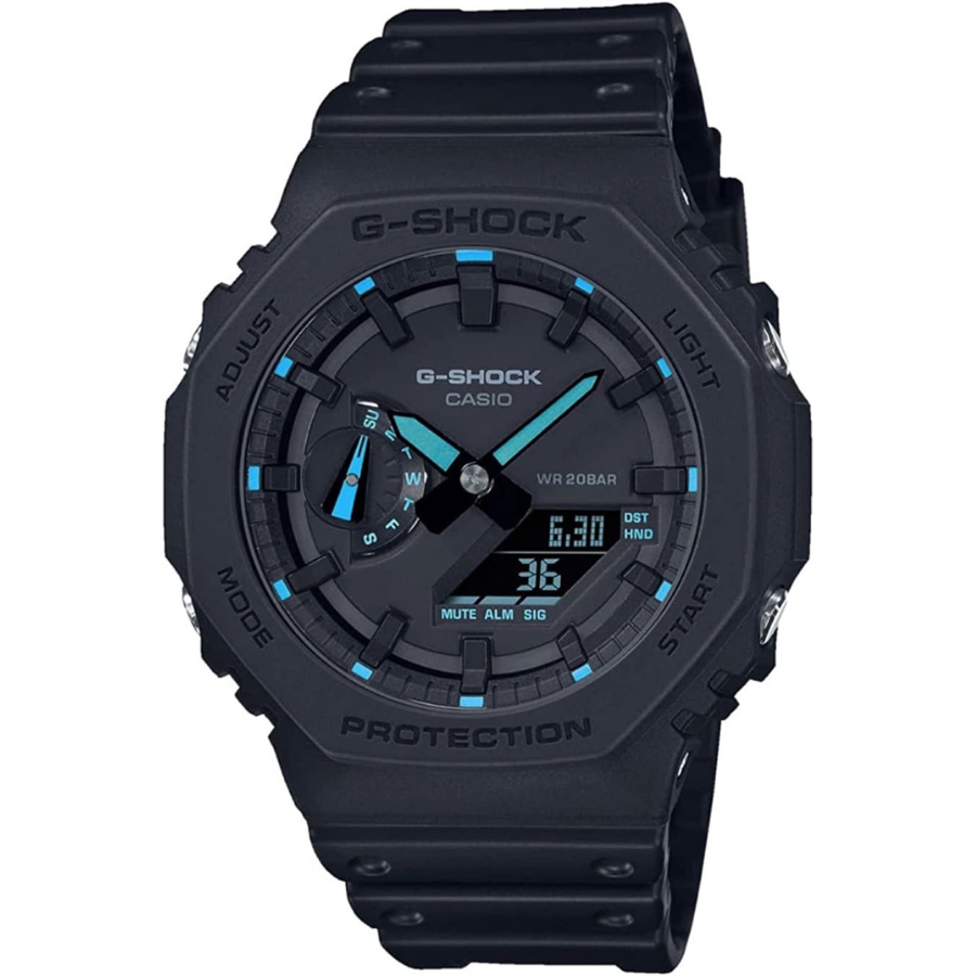 Casio GA-2100-1A2ER : Montre Classique, Bracelet Plastique