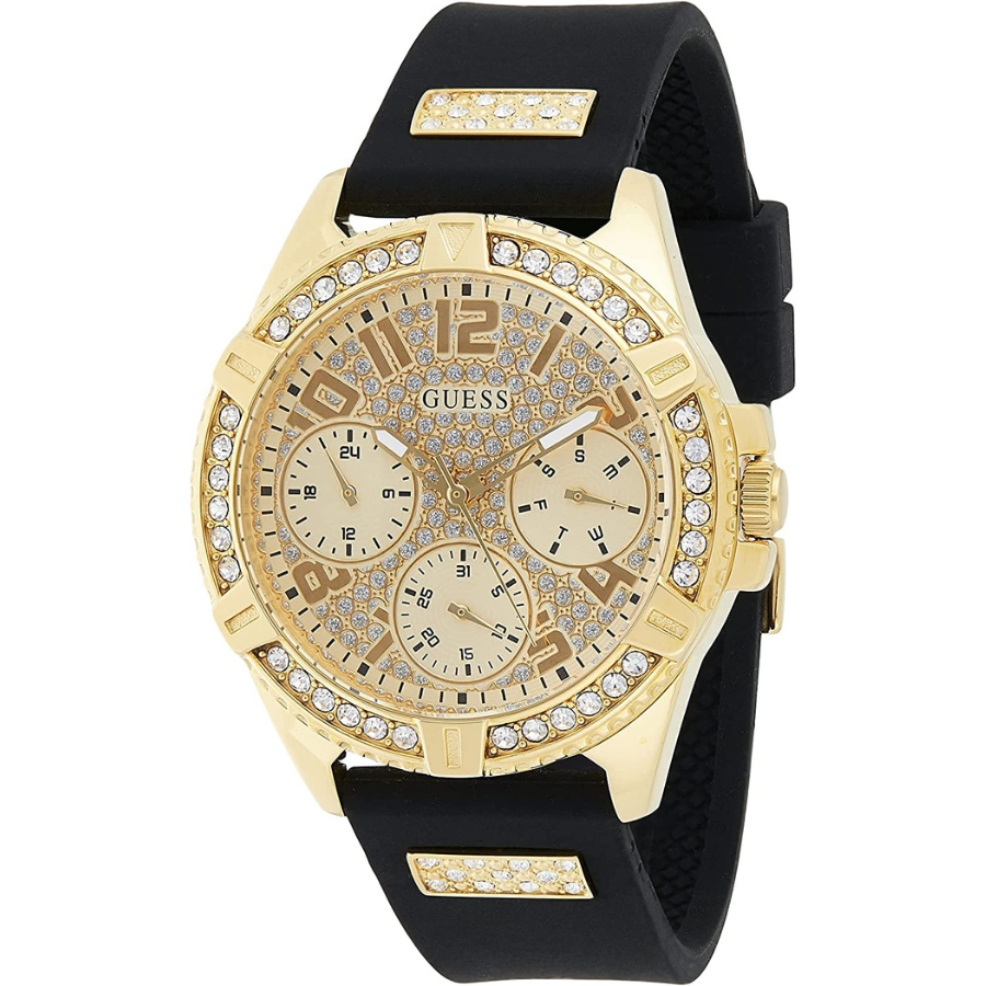 Montre Femme GUESS en Silicone Noir W1160L1