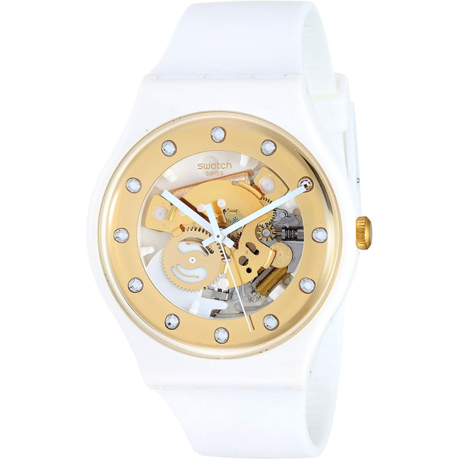 Swatch SUOZ148: La montre femme qui révolutionne votre look ! Vous ne devinerez jamais son prix...