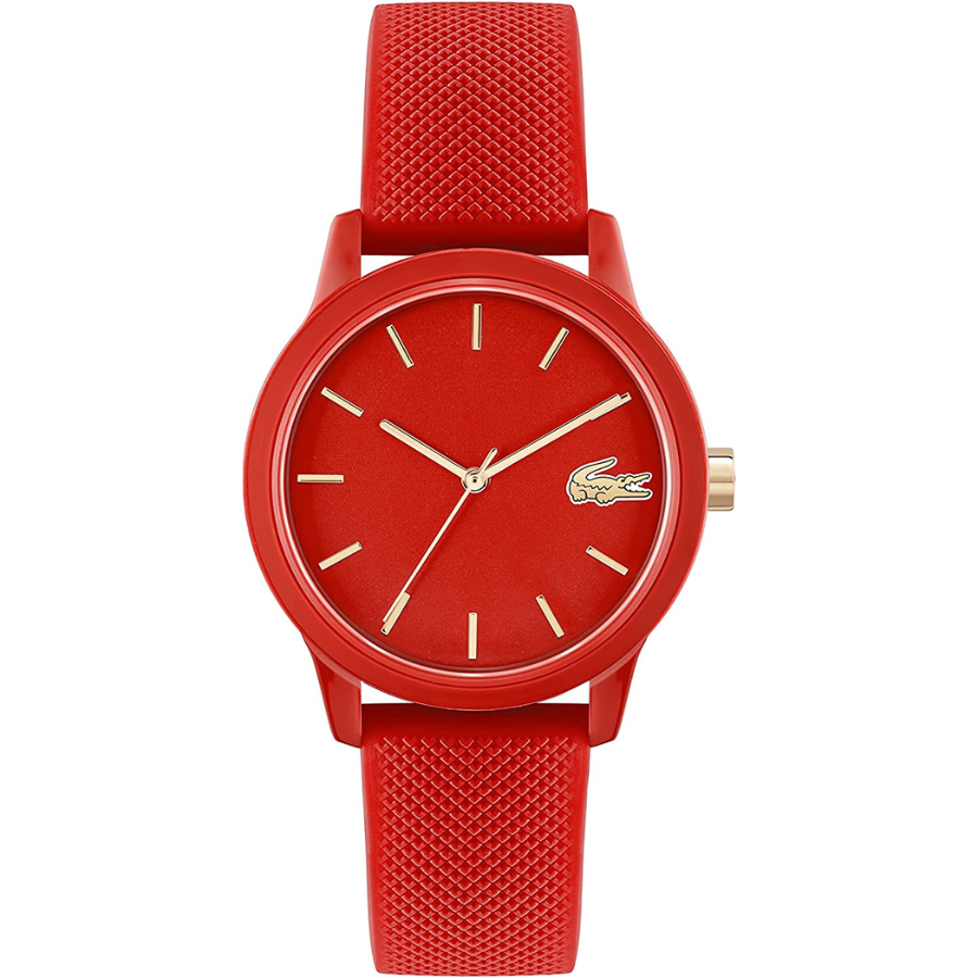 Montre Lacoste Femme, Silicone Rouge - Élégance et Audace au Poignet