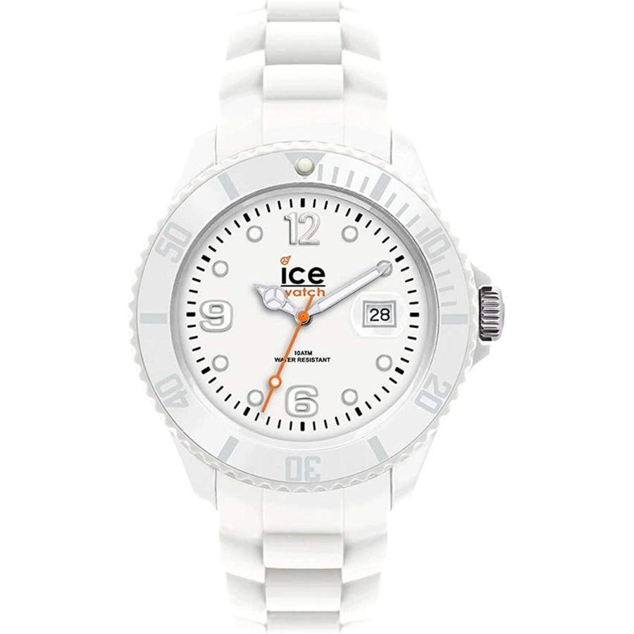 ICE-WATCH Femme : Ice Forever White - Montre Moderne en Silicone Blanc