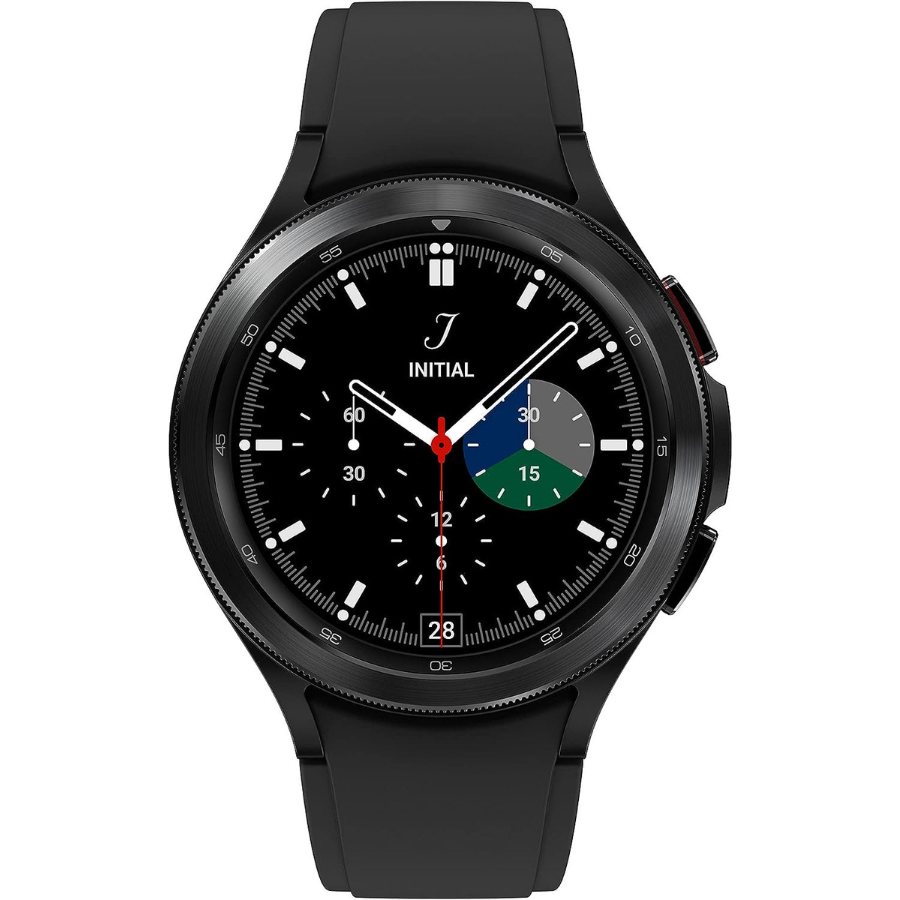 Samsung Galaxy Watch4 Classic 46mm Noir - Montre Connectée avec Lunette Tournante, Suivi de Santé & Sport – Version FR