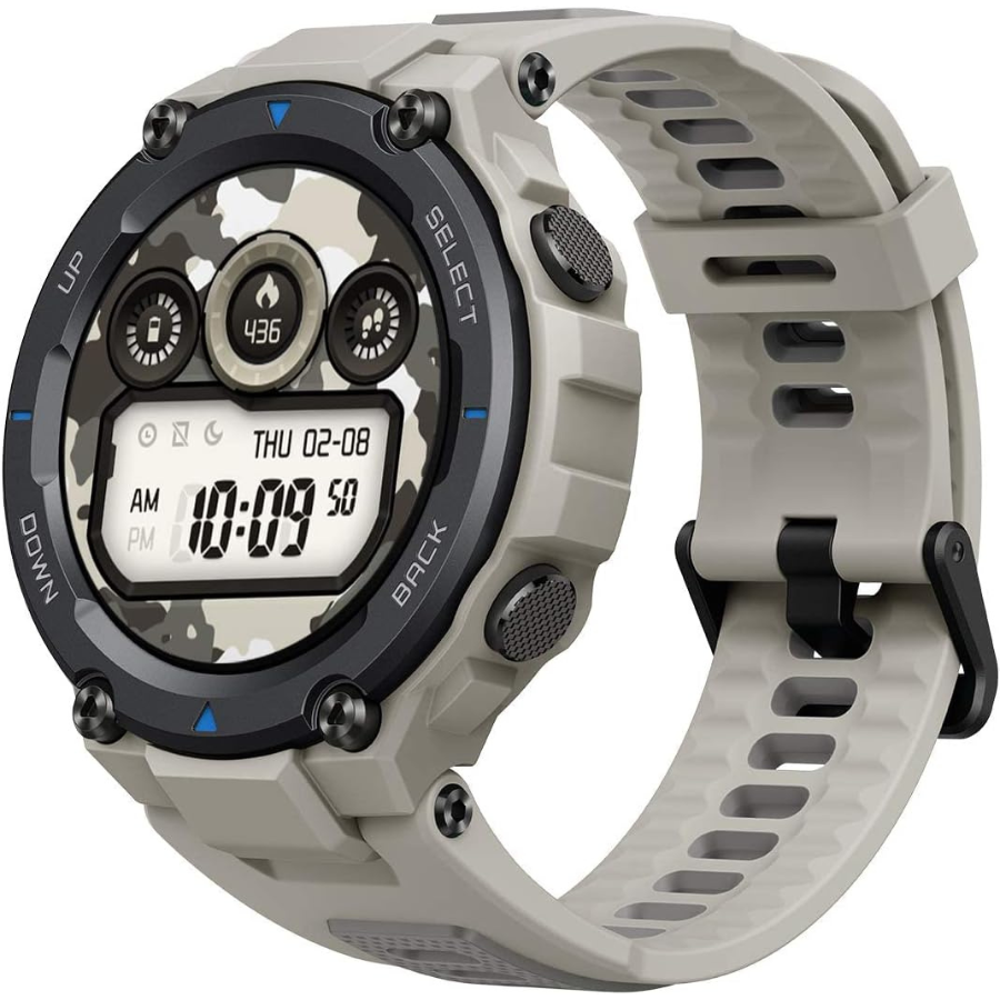 Amazfit T Rex Pro Montre Sportive avec GPS et cran AMOLED de 1